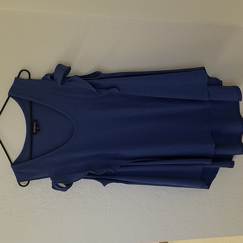 Roaman's Cold Shoulder Blouse